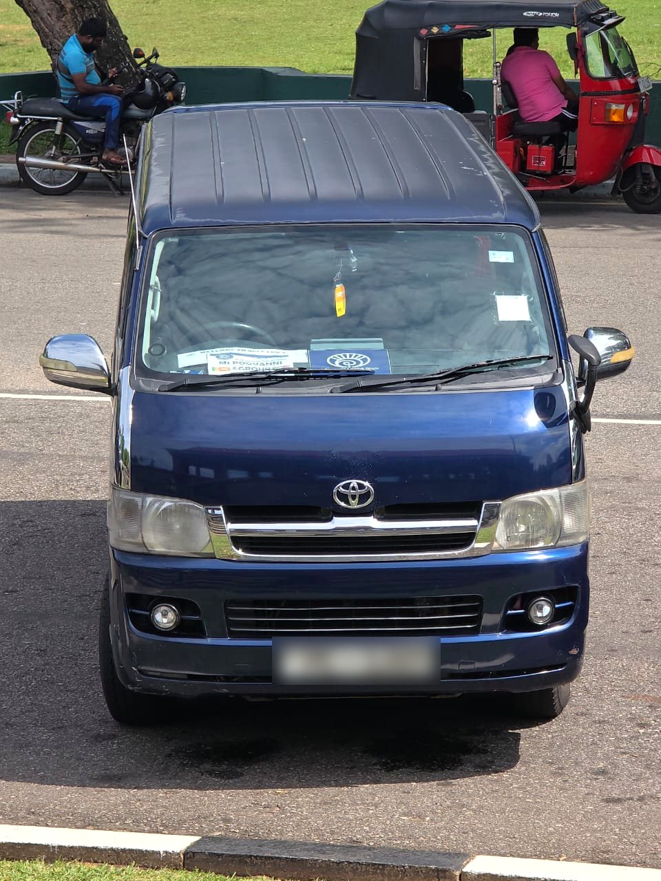 Toyota HiAce van